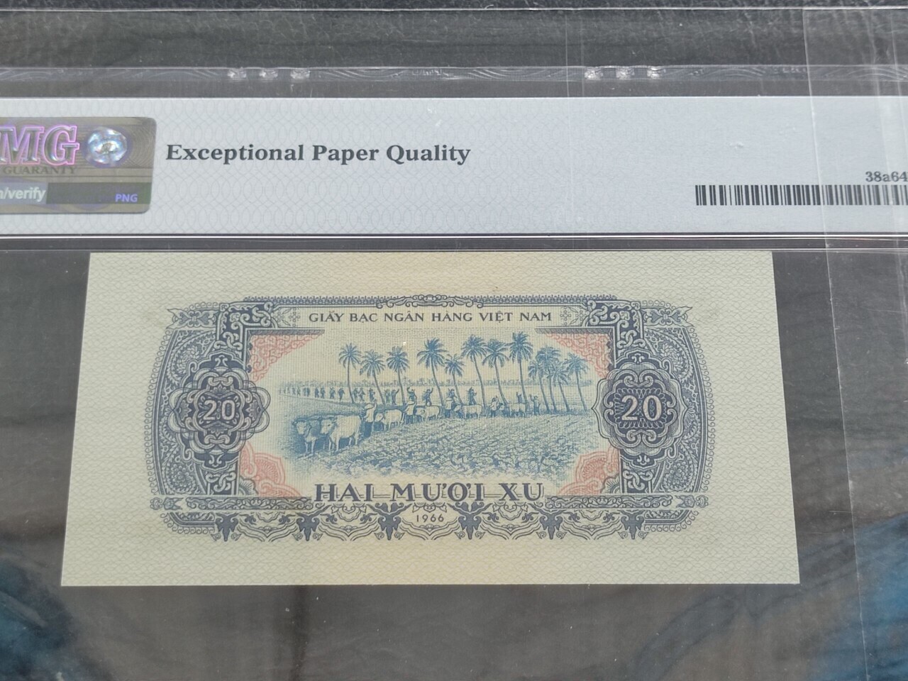 20 Xu 1966 PMG-64 EPQ Gem UNC Original Vintage_LDP Shop.