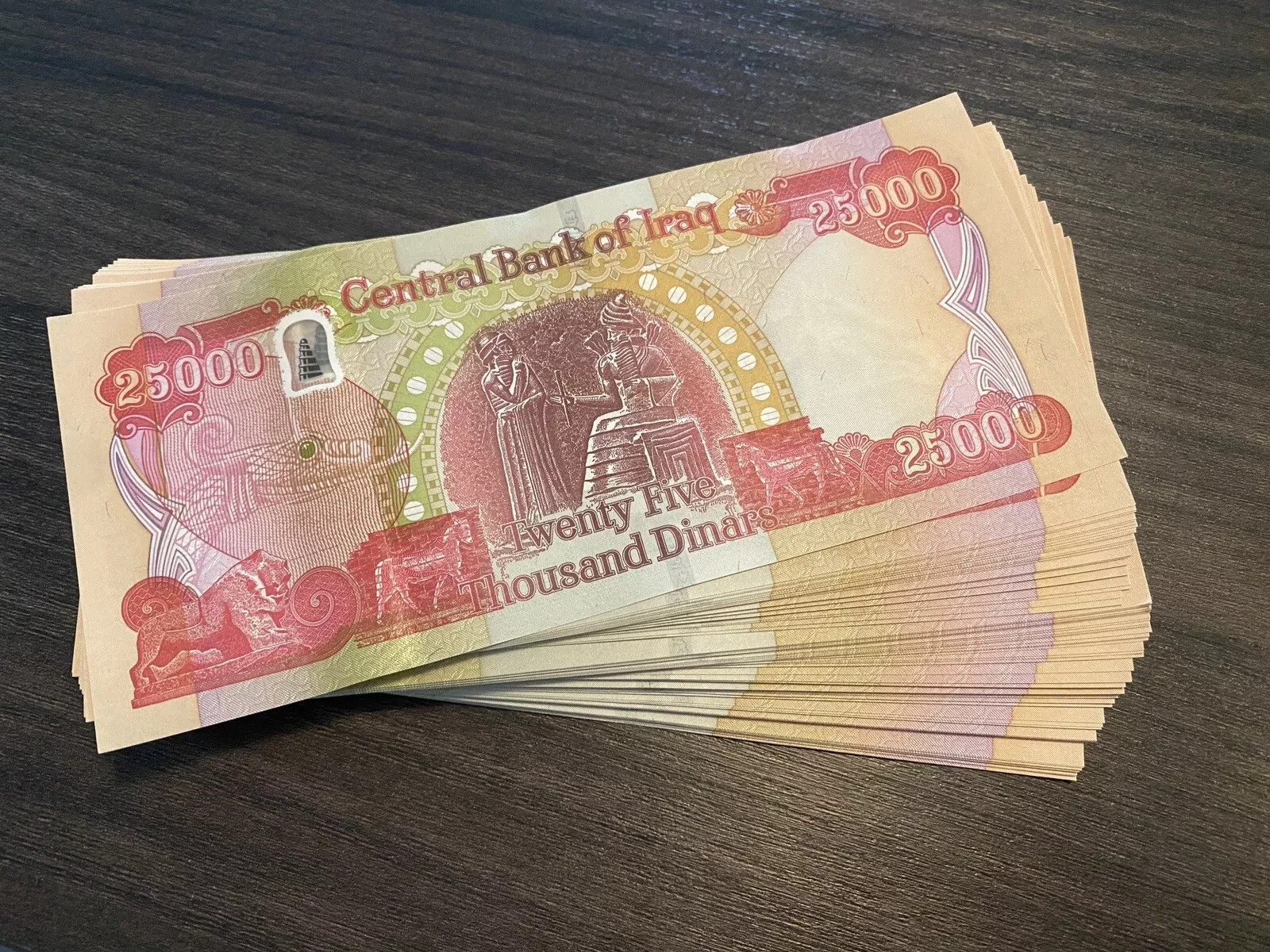 250,000 IRAQI DINAR 10x 25,000 IQD UNCirculated | Guaranteed AUTHENTIC Currency