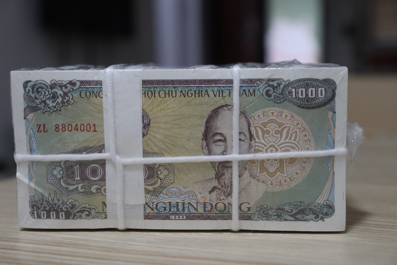 1000pcs Vietnam 1000 Dong Banknote 1988 World Paper Money UNC Free Shipping