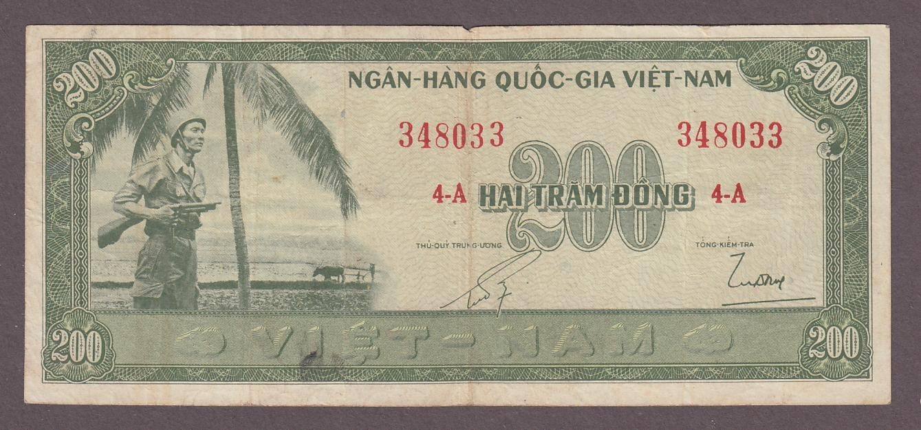 Vietnam South Lot of 3 Banknotes Rare