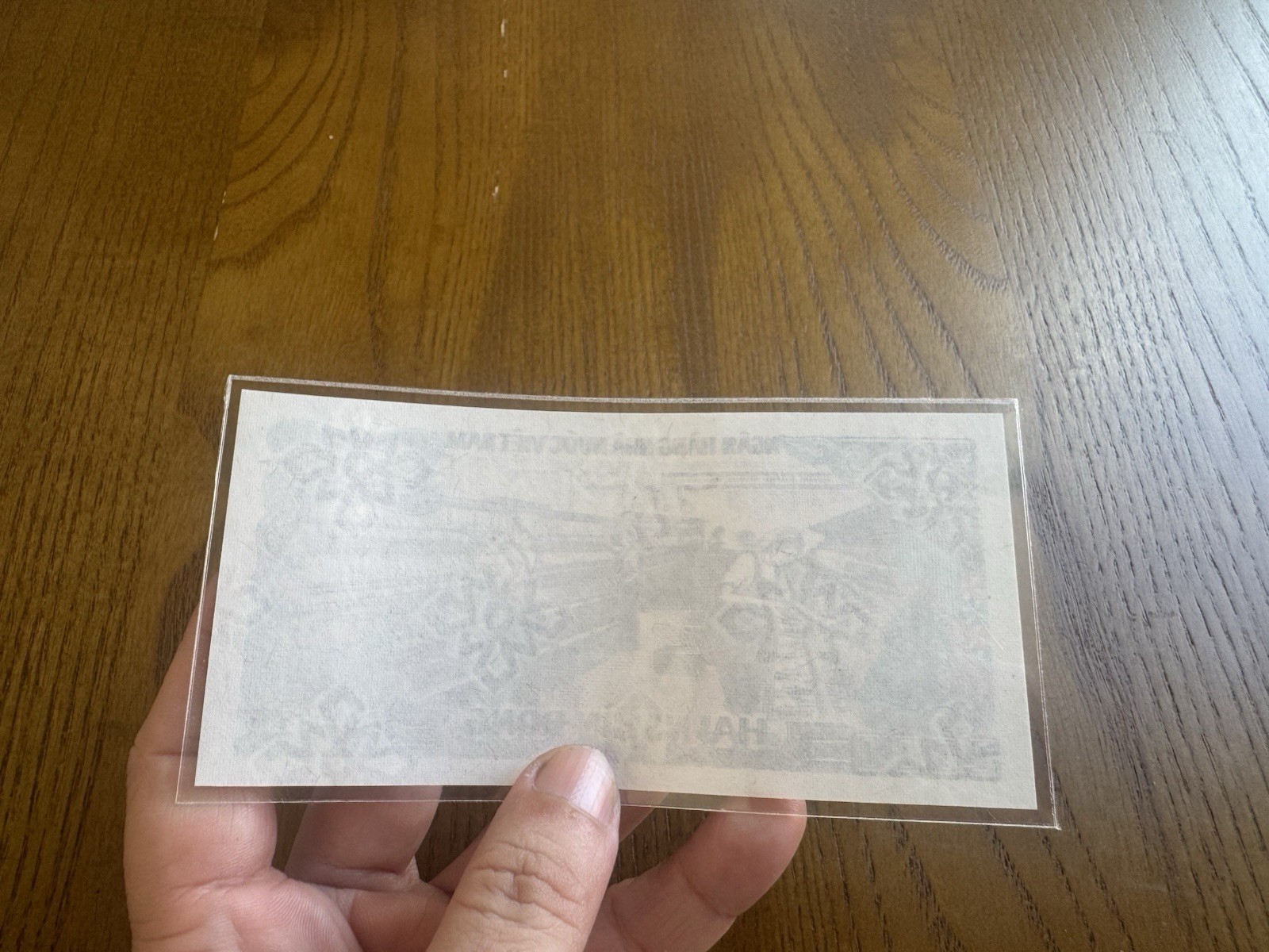 2000 Dong Proof Uniface Test 1988 Viet Nam Banknote_LDP.