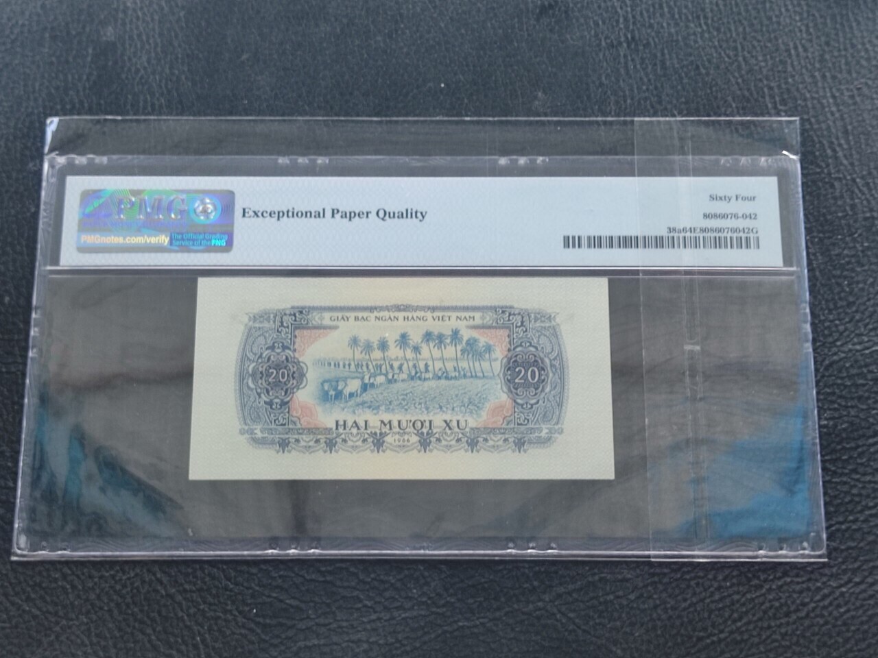 20 Xu 1966 PMG-64 EPQ Gem UNC Original Vintage_LDP Shop.