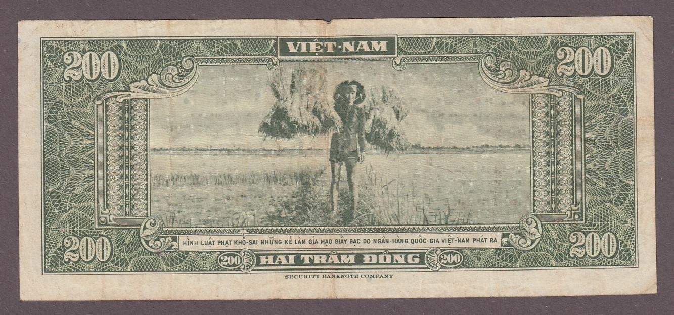 Vietnam South Lot of 3 Banknotes Rare