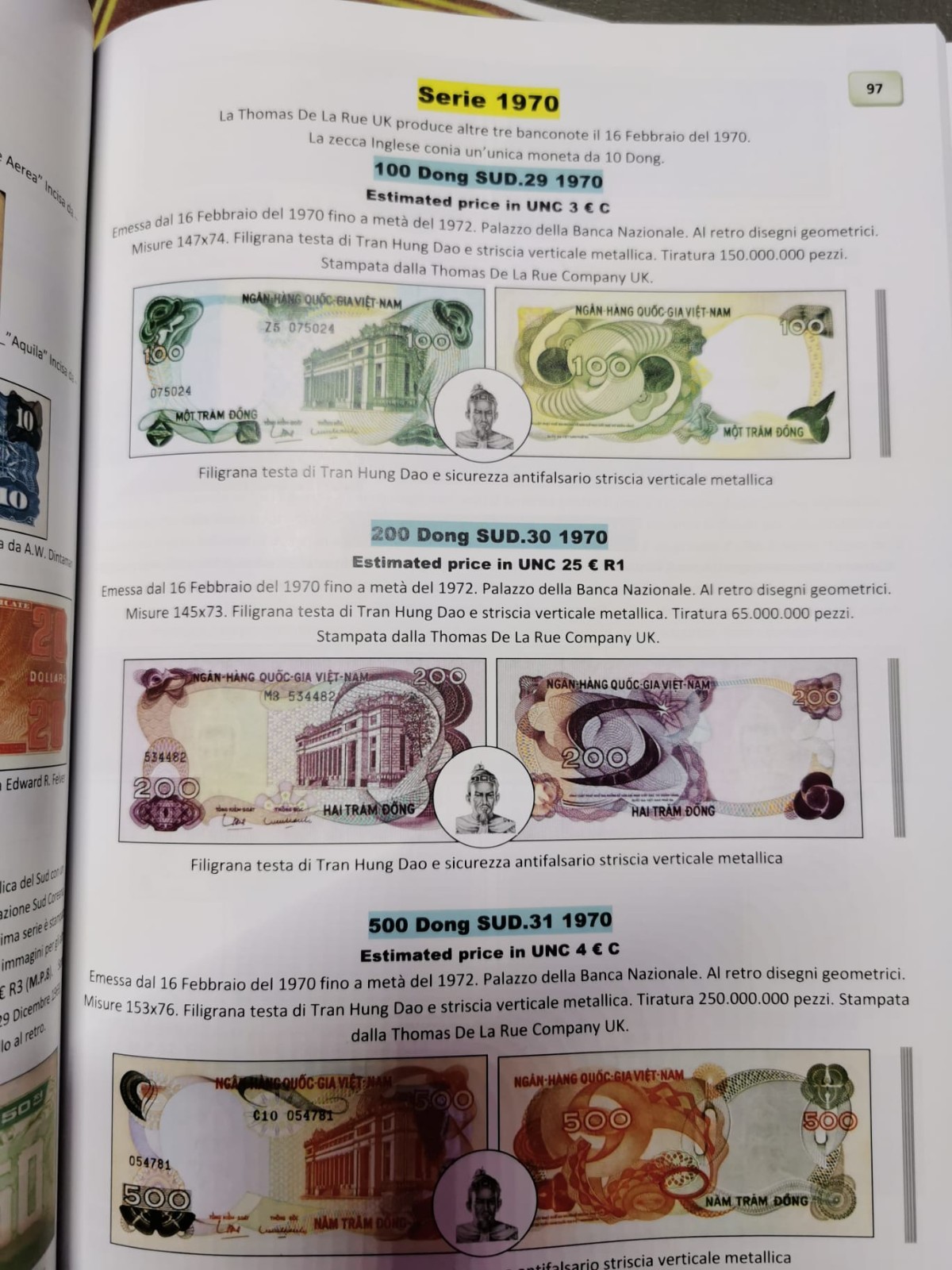 NEW catalog for Vietnam coins and paper money and more