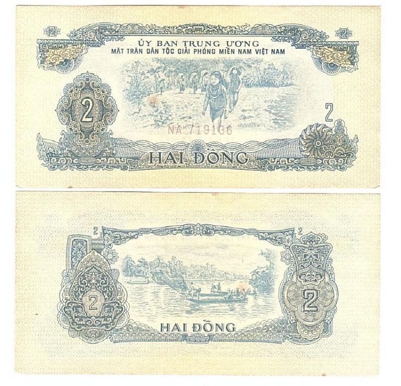 Vietnam South – 2 Dong 1963 VF P. R5 Lemberg-Zp