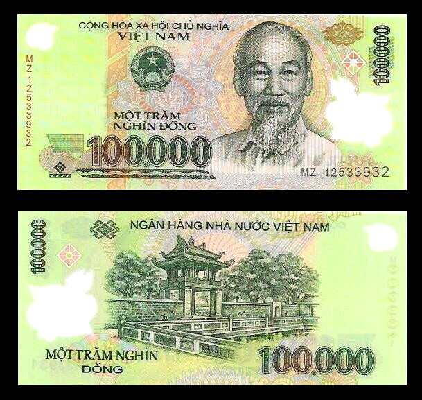 Vietnam Dong Collectors Set Of 11Notes 200 Dong to 500,000 Dong Foreign Currency