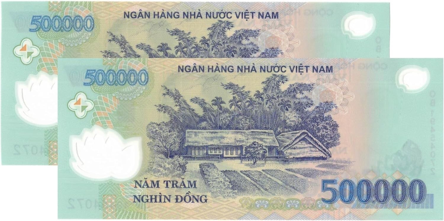 ONE MILLION VIET NAM DONG | 1,000,000 VND | VIETNAMESE MONEY AUTHENTIC VND