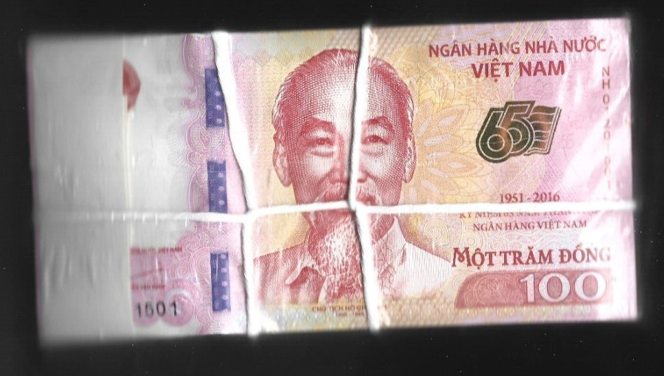 VIETNAM 100 Dong 1951-2016 x 100 Pcs UNC New Commemorative 65th Any Lot Bundle