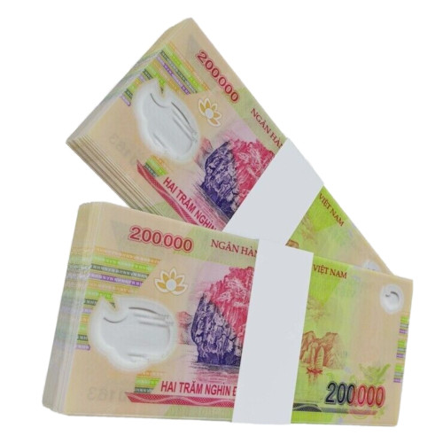 1,000,000 VIETNAM Currency DONG 5 X 200000 VND Banknotes Vietnamese Money UNC