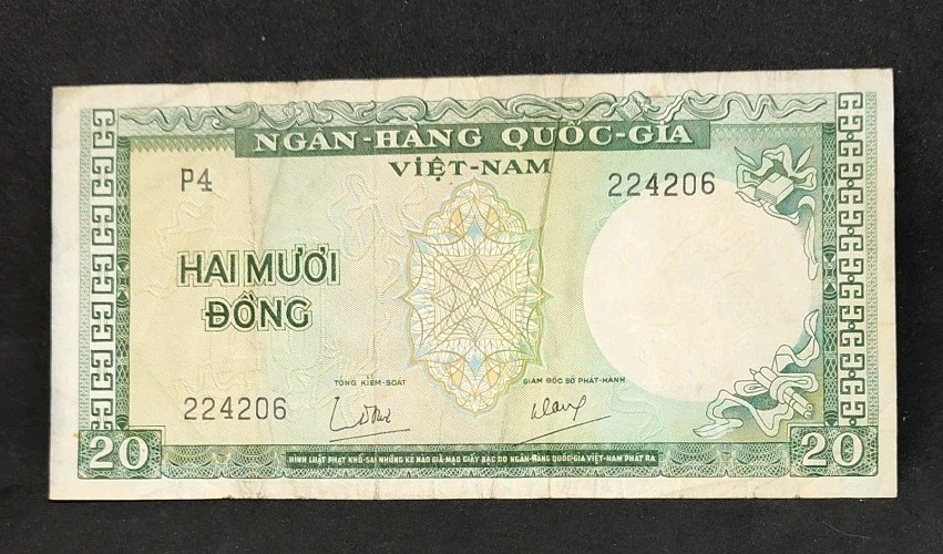 1964 Vietnam 20 Dong 224206