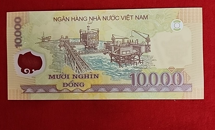 Vietnam Dong 10000 UNC Polymer Vietnam Bank 2020 Free Shipping