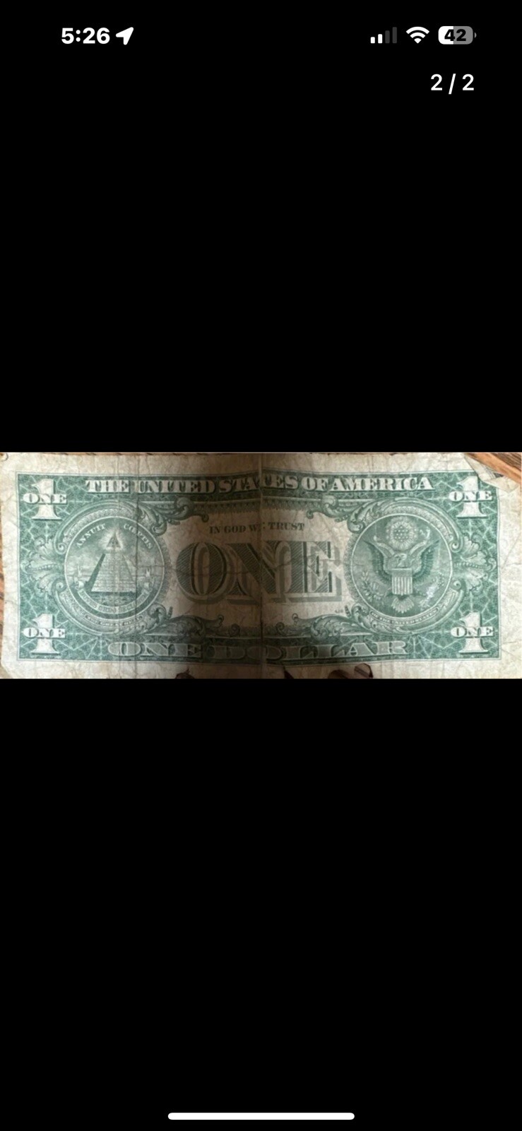 Lot Of 3 Bank Notes US, Italy, & N. Vietnam Currency Dollar Lire Dong